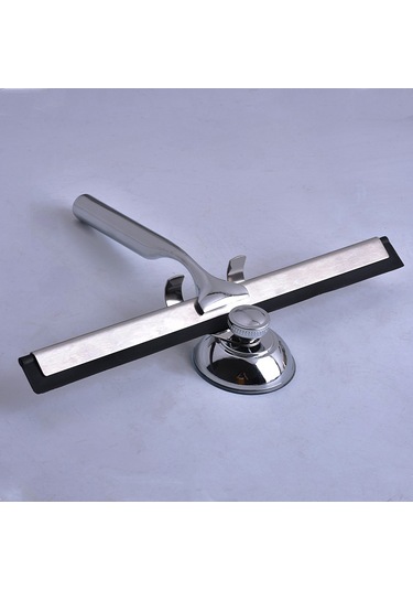 Teltree Cam Temizleyici, Çinko Alyüminyum Ve Paslanmaz Çelik, Tek Taraflı Kullanim, Ev Ve Ticari Kullanim Icin, Beyaz Lastik Ucu, 40'lu Paketle Diğer