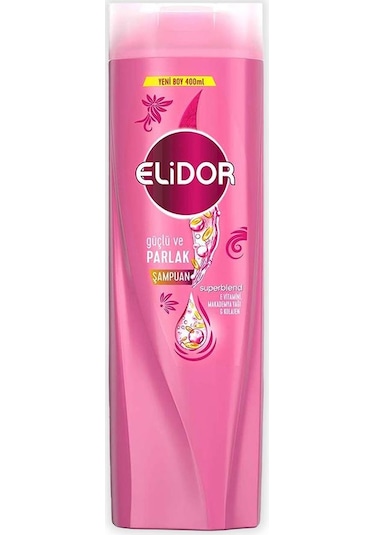 Elidor Superblend 2'si 1 Arada Şampuan & Krem Güçlü Ve Parlak 400 ML