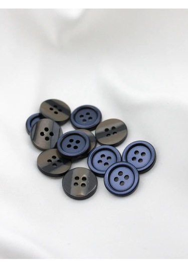 The New Button Düğmeler Tek Renkli Dekoratif 15 Mm 12 Adet. 280416182