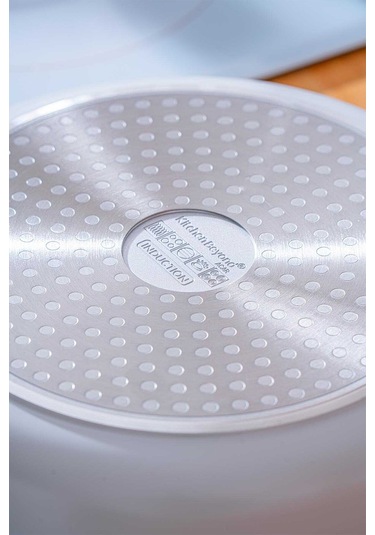 Acar Ultimate Pro Döküm 7 Parça Tencere Seti Beyaz