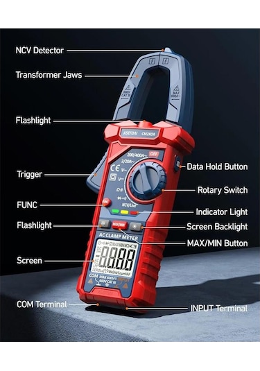 Astroai Dijital Pensmetre 2000 Counts Test Cihazi Cm2kor