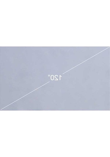 Artfulabode 120 Taşınabilir Hd Işık Dirençli Katlanabilir Çerçevesiz Ev/sinema Perdesi Jzr-gy