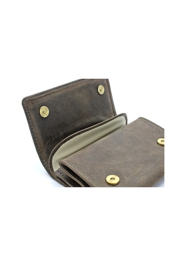 Rattray's Peat Tobacco Pouch 2 Kahve Deri Pipo Tütün Kesesi 131580