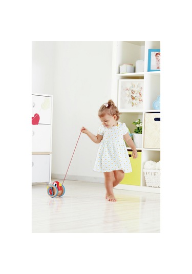 Ahşap İpli Çekçek Yürüme Arkadaşım Papağan 1 Yaş +