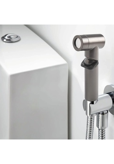 Tongxida Abs Siyah Duş Spreyi Banyo-odası Başlığı 1 Adet Bosphorus Tuvalet Sprey El Duşu Siyah