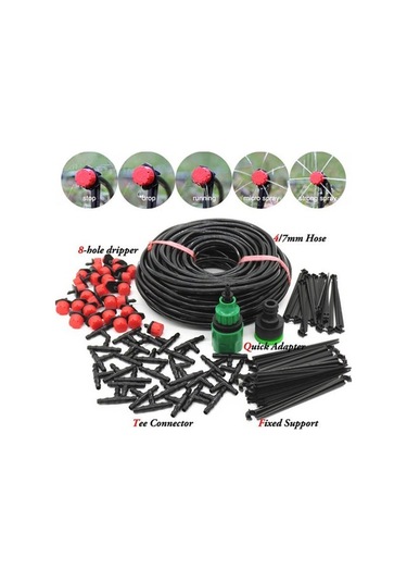 Trendooze Sulama Sulama Sulama Sistemi Otomatik Mikro Kitleri Hortumu Damlatıcılarla Damla Damla Bahçe Ayarlanabilir 25mdıy Mr