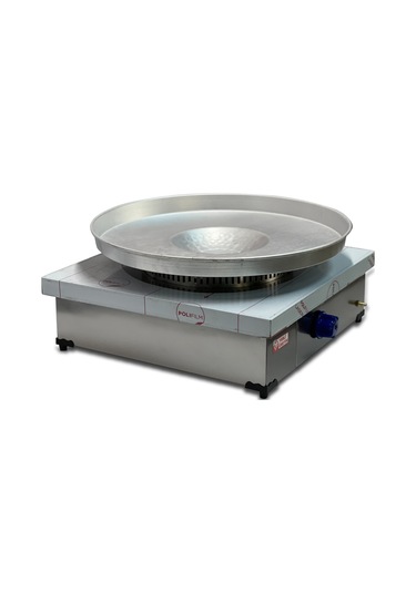 Paslanmaz Tantuni Ocağı 50 50 Cm Tepsi Dahil - Doğal Gazlı