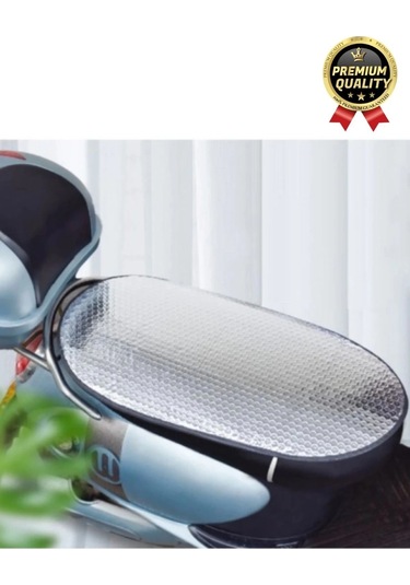 Özel Üretim Alüminyum Koltuk Kılıfı Dayanıklı Lastikli Su Geçirmez Motor Sele Güneşliği 60 Cm X35 Cm