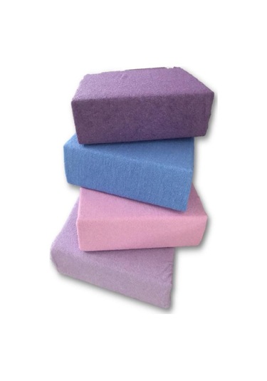 Mycey Mavi Lastikli Streç Battal Boy Havlu Çarşaf 180x200 Cm Mavi