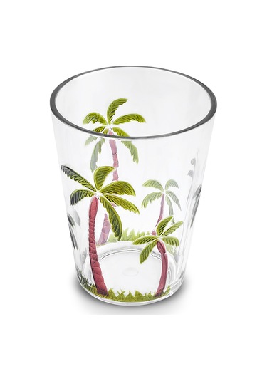 Karaca Palmera Akrilik Su Bardağı 430 Ml Şeffaf Şeffaf