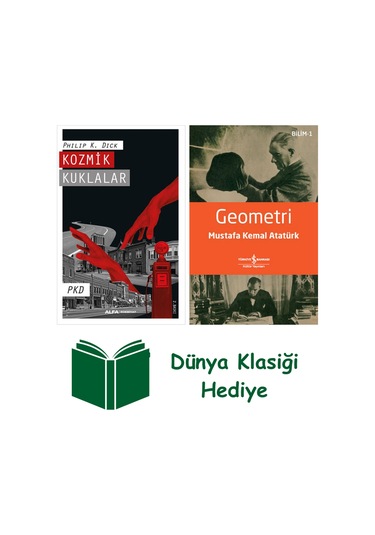 Kozmik Kuklalar + Geometri + Dünya Klasiği Hediye