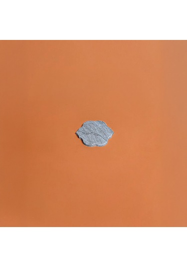 Arabesque Mermer Bardak Altlığı Gri