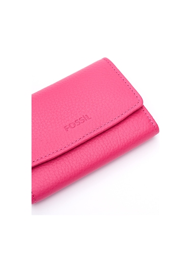 Fossil Hakiki Gerçek Deri Kadın Kartlık Cüzdan Pembe 8010 Pembe