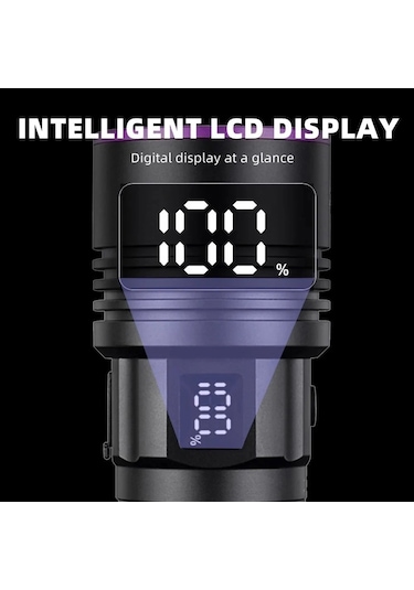 Profesyonel 90watt Uv 365nm Değerli Taş Tespit Powerbank & Led Fener Siyah