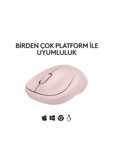 Logitech M240 Sessiz Kompakt Bluetooth Kablosuz Optik Mouse