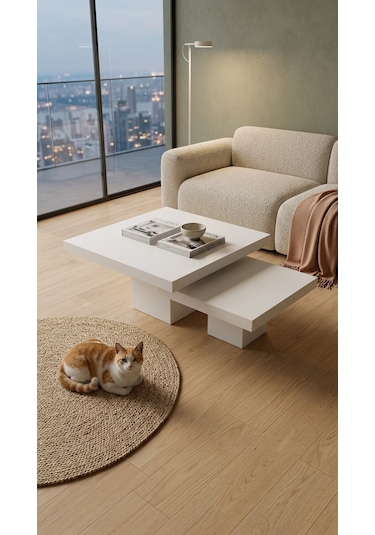Most Marmoris %100 Mdf Orta Sehpa Set Evinize Teslim Aytaşı