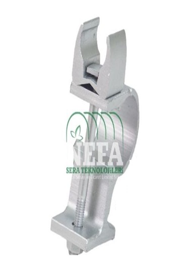 Isı Perdesi Alüminyum Boru Kelepçe 25 Adet Soru İşareti Kurtağzı