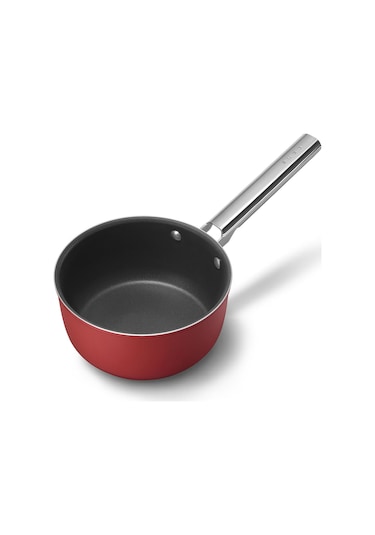 Smeg Cookware 50's Style Kırmızı 20 Cm Sos Tenceresi