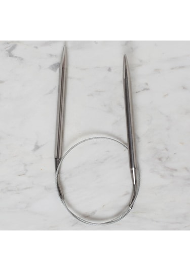 Loren Crafts 8 Mm Çelik Misinalı Şiş 60 Cm