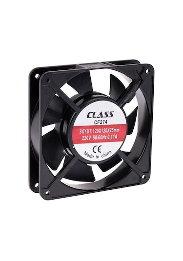 Class 120X120X25Mm Ac 220Volt Fan 1Adet