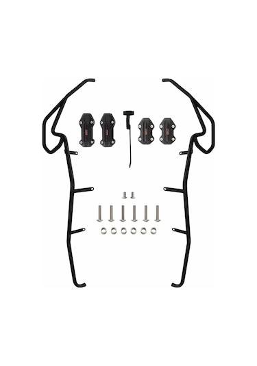 GP Kompozit Honda ADV 350 2023-2025 Uyumlu Motor Koruma Demiri Siyah