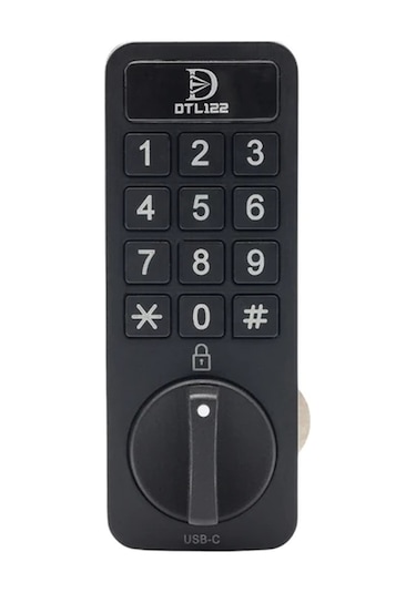 Şifreli Çekmece Dolap Kilidi Dtl-122s