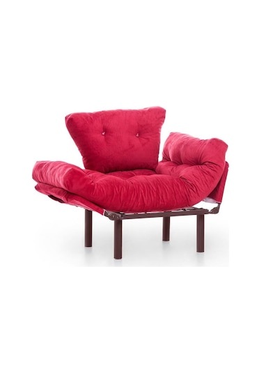 Pafu Nitta Koltuk Takımı 3+1 Bordo