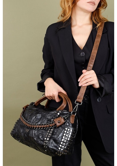 Ccs 17643 Kadın Omuz & Kol Çantası Günlük Siyah