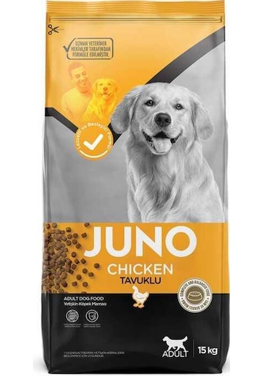 Juno Tavuklu Yetişkin Köpek Maması 15 KG