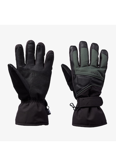 Mc Kinley Morello Erkek Siyah-yeşil Kayak Eldiveni 268048 Siyah