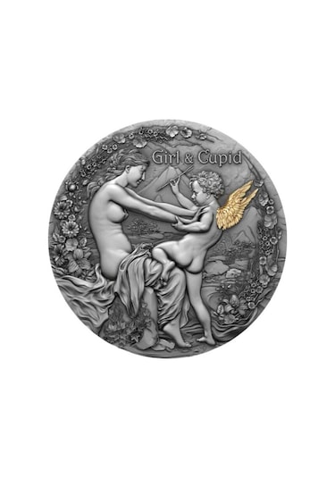 AgaKulche Aşk Tanrıçası Gümüş Sikke Coin