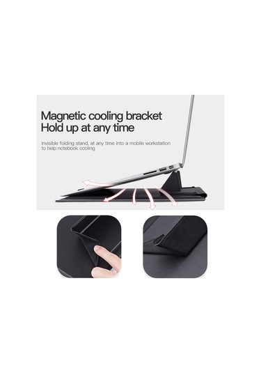 Sones 15-16 İnç Evrensel Dizüstü Bilgisayar Manyetik Tutucu Dikişli İç Çanta Diğer