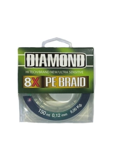 Bauer Diamond 8x150 Mt İp Misina 0,18 Mm