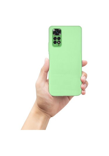 Xiaomi Redmi Note 11 4G Kılıf Kamera Korumalı Mat Ultra İnce Kapak