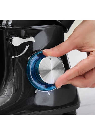 Karaca Multichef Stand Mikser Shiny Black Mutfak Şefi 1900w 5,5 L