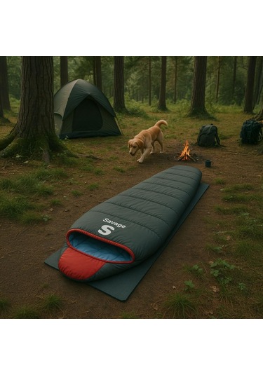 Kamp Matı - Argeus - 10mm Foam Mat - Gri - 60 190 Cm Altın