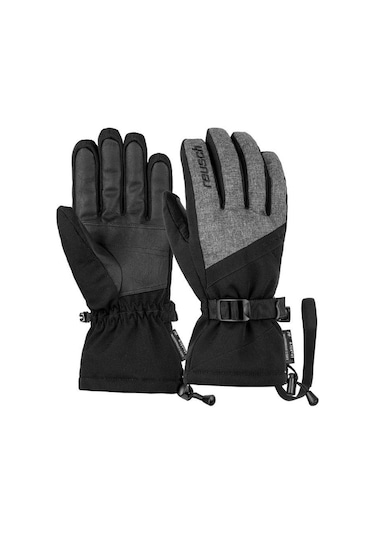 Reusch Outset R-Tex Xt Softshell Erkek Snowboard Eldiveni Gri/Siy