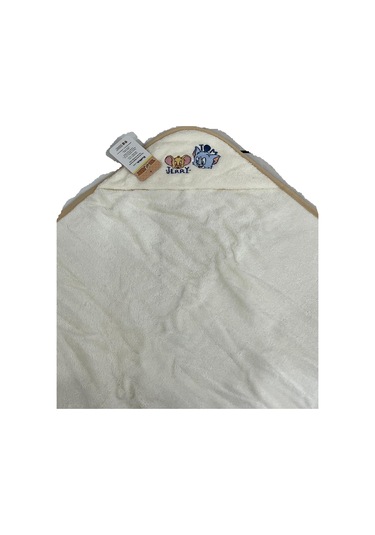 Özdilek Tom And Jerry Bebe Pelerini Krem 80x80 Çok Renkli