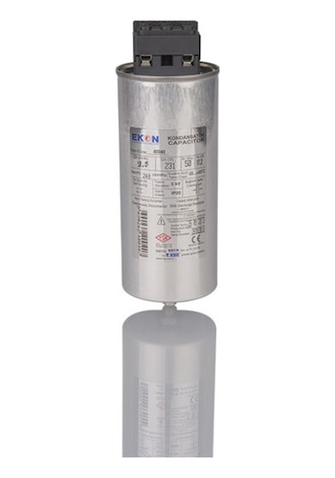 Ekon 2.5 Kv 231 V Monofaze Silindir Kondansatör Tamer