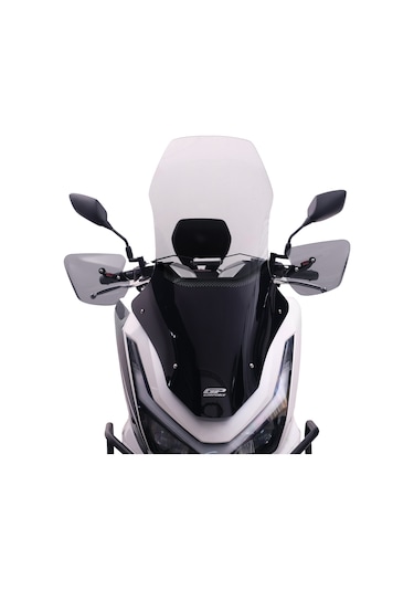 GP Kompozit Honda PCX 125 2025 Uyumlu Ön Tur Camı Füme 79 cm