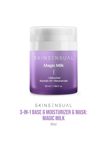 Skin Sensual Magic Milk 3-in-1: Base & Moisturizer & Mask 50ml