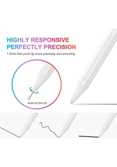 Didadodo İpad İçin Duyarlı Kalem - Yüksek Dayanıklılık, Hafif Tasarım