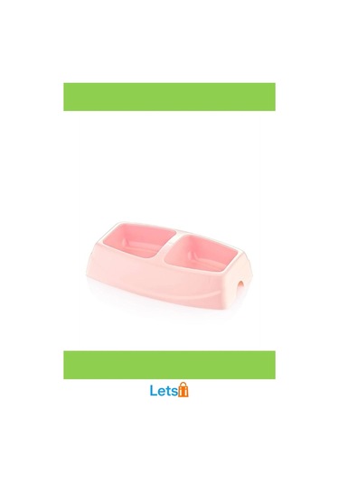 Mor Mavi Yeşil Pembe İkili Küçük Mama Kabı 1. Sınıf Plastik