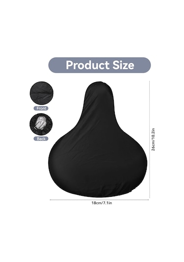 Jo İçin Elastik Su Ve Toz Geçirmez Bisiklet Selesi Koruma Kalkanı İle 3'lü Su Geçirmez Bisiklet Selesi Yağmur Kılıfı Çok Renkli