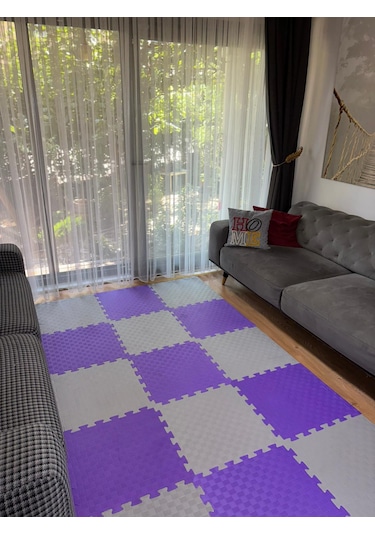 Tatami Zemin Minderi 13mm 50x50 15adet-2eşit Renk Gönderilecek