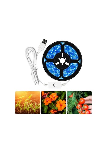 Tongxida 2 Adet 0.5m Led Bitki Lambası, Usb Dokunmatik, Farklı Spektroskopik Aydınlatma, Karartma, Su Geçirmez, Dolgu Işığı Diğer