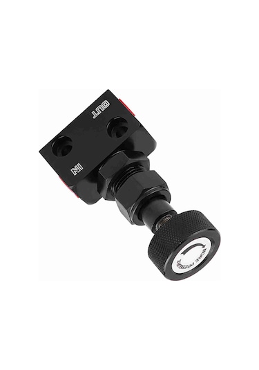 Yaozixa Profesyonel Motorspor Fren Oran Valfi - Evrensel Uyumlu, 150-1200psı, Sürüş Kontrolünü Artırır, Siyah Drift, Rally, Yarış Araçları İçin