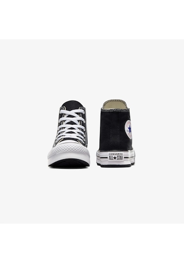Converse Chuck Taylor All Star Eva Lift Çocuk Siyah Sneaker Düz 372859c Siyah