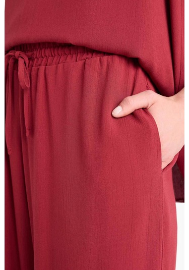 Defacto Regular Fit Esnek Belli Bağcıklı Plaj Pantolonu-fall İn Love D9763ax25smbr285 Bordo Defacto Regular Fit Esnek Belli Bağcıklı Plaj Pantolonu-fall İn Love D9763ax25smbr285 Bordo