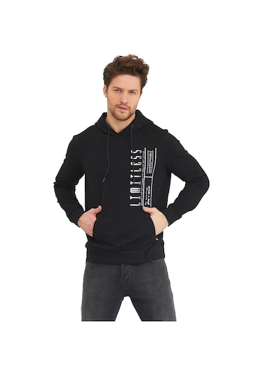Adams Limitless Kapşonlu Erkek Sweatshirt